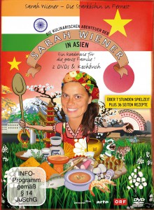 Sarah Wiener, Sarah Wiener in Asien, Kochen, Kochbuch, DVD-Kochbuch, Gourmet, Feinschmecker, asiatisches Essen