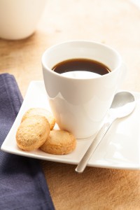 Biscotti alla Lavanda Kaffee-Tasse