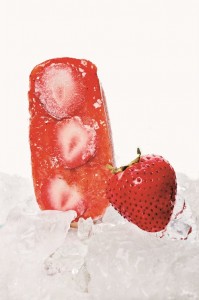 Erdbeer-Pops