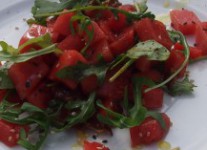 Asiatischer Wassermelonen-Salat